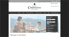 Desktop Screenshot of hotelchristiania.com